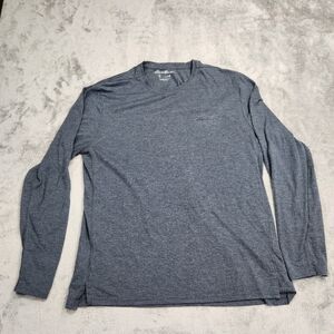 Eddie Bauer FreeDry Men's Long Sleeve Crewneck Shirt - Size Medium - EUC